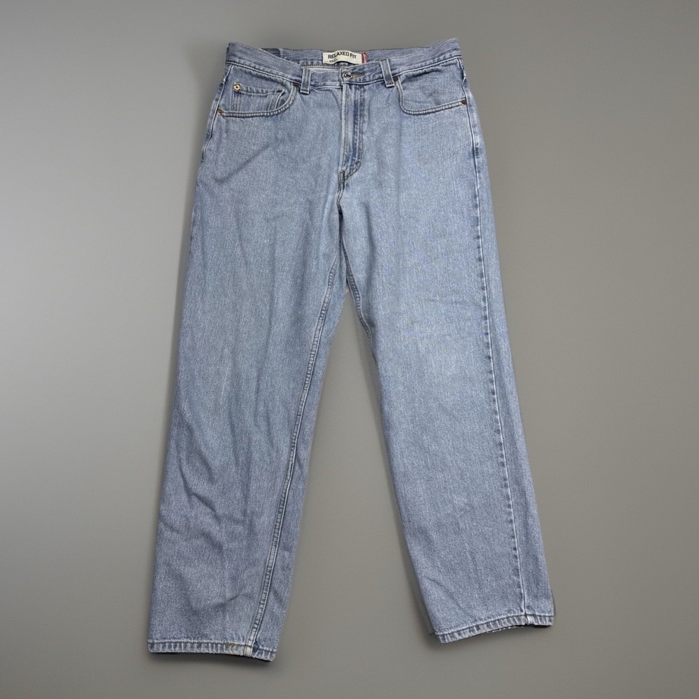 Vintage Y2K Levi's‎ 550 Relaxed Fit Light Wash 36x32 Denim Jeans